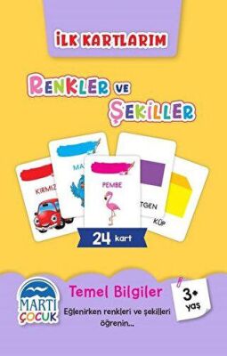 Renkler ve Şekiller - İlk Kartlarım kapağı