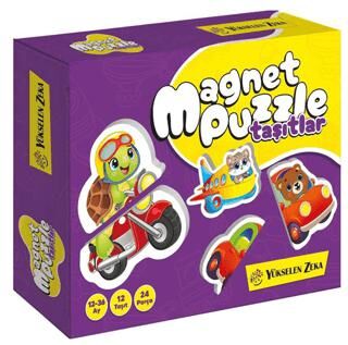 İlk Magnet Puzzle Taşıtlar 12-36 Ay - 1