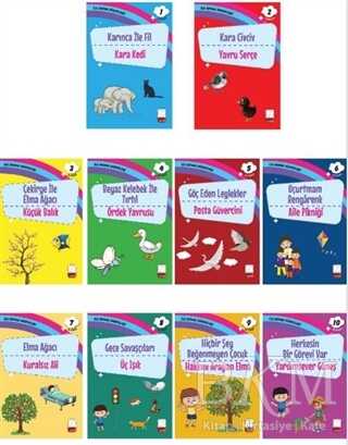 İlk Okuma Hikayeleri 10 Kitap Takım - Yarım Elma