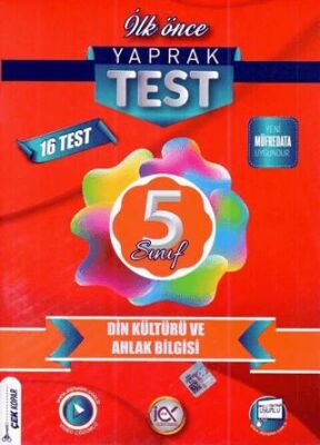 İlk Önce Yayıncılık 5. Sınıf Din Kültürü ve Ahlak Bilgisi Yaprak Test - 1