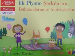 İlk Piyano Şarkılarım, Bulmacalarım ve Aktivitelerim - Nota Yayınları 