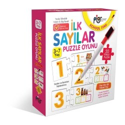 İlk Sayılar Puzzle Oyunu - Piar Kids