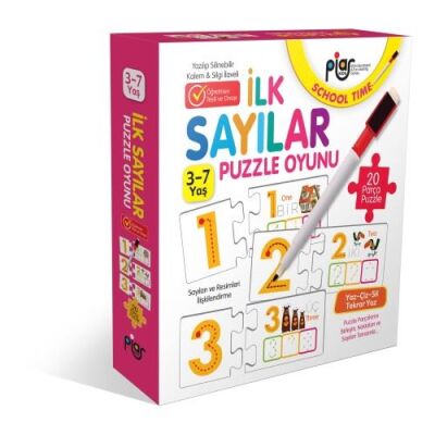 İlk Sayılar Puzzle Oyunu - 1