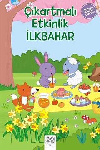 İlkbahar - Çıkartmalı Etkinlik - 1001 Çiçek Kitaplar