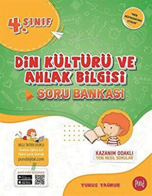 Pund Kitap 4. Sınıf Din Kültürü ve Ahlak Bilgisi Soru Bankası - 1