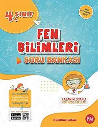 Pund Kitap İlköğretim 4. Sınıf Fen Bilimleri Soru Bankası - Pund Kitap
