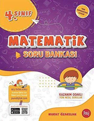 Pund Kitap İlköğretim 4. Sınıf Matematik Soru Bankası - 1