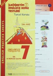 İlköğretim 7 İngilizce Konu Testleri English Practice Sheets Grade 7 - Kare Yayınları