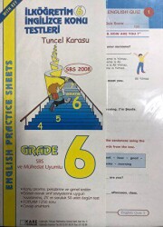 İlköğretim İngilizce Konu Testleri 6 English Practice Sheets Grade 6 - Kare Yayınları