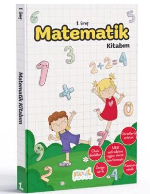 İlkokul 1. Sınıf Kaynak Kitapları Serisi - Matematik Kitabım Yeni Müfredat - 1