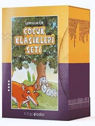İlkokullar İçin Çocuk Klasikleri Seti 20 Kitap - Renkli Resimli - Kitap Vadisi Yayınları
