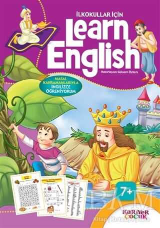 İlkokullar İçin Learn English - Mor - Kariyer Yayınları