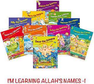 I`m Learning Allah`s Name`s 10 Kitap Takım - Timaş Publishing