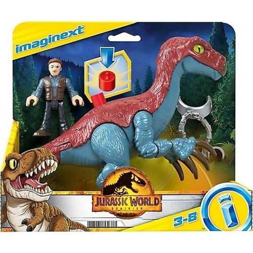 İmaginext Jurassic World Therizinosaurus & Owen
