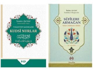 İmam Şarani Tasavvuf Seti Kudsi Nurlar ve Sufilere Armağan Ciltli 2 Kitap - 1