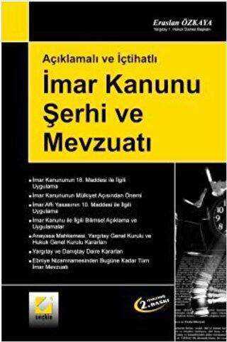 İmar Kanunu Şerhi ve Mevzuatı - Seçkin Yayıncılık