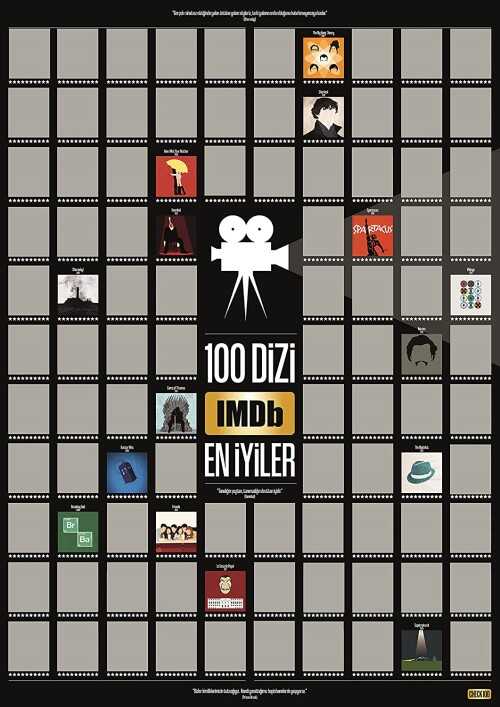 IMDb TOP 100 Kazıkazan DİZİ Hediyelik Poster - 1