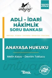 Temsil Kitap İmtiyaz - 2022 Adli İdari Hakimlik Soru Bankası - Temsil Kitap