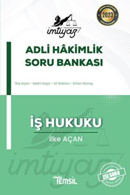 Temsil Kitap İmtiyaz Adli Hakimlik Soru Bankası İş Hukuku - 1