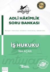İmtiyaz Adli Hakimlik Soru Bankası İş Hukuku - Temsil Kitap