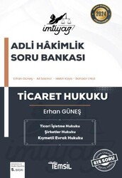 İmtiyaz Adli Hakimlik Soru Bankası Ticaret Hukuku - Temsil Kitap