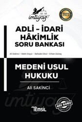 Temsil Kitap İmtiyaz Adli-İdari Hakimlik Medeni Usul Hukuku Soru Bankası - Temsil Kitap