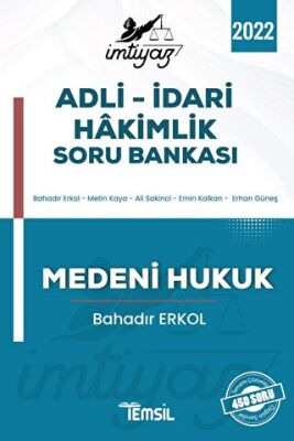 Temsil Kitap İmtiyaz Adli - İdari Hakimlik Soru Bankası - 1