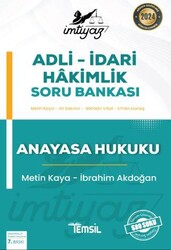İmtiyaz Adli - İdari Hakimlik Soru Bankası Anayasa Hukuku - Temsil Kitap