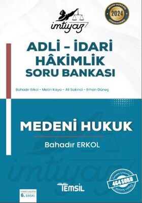 İmtiyaz Adli - İdari Hakimlik Soru Bankası Medeni Hukuk - 1