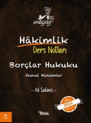 İmtiyaz Borçlar Hukuku Genel Hükümler Hakimlik Ders Notları - Temsil Kitap