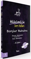 İmtiyaz Borçlar Hukuku Genel Hükümler - Özel Hükümler Hakimlik Ders Notları - Temsil Kitap