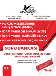 İmtiyaz HMGS - İYÖS- İYHS - KPSS Vergi Hukuku Soru Bankası Vergi Hukuku - Vergi Usul Hukuku – Türk V - Temsil Kitap