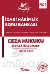 Temsil Kitap İmtiyaz - İdari Hakimlik Soru Kitabı - Temsil Kitap