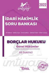 İmtiyaz İdari Hakimlik Soru Bankası - Temsil Kitap