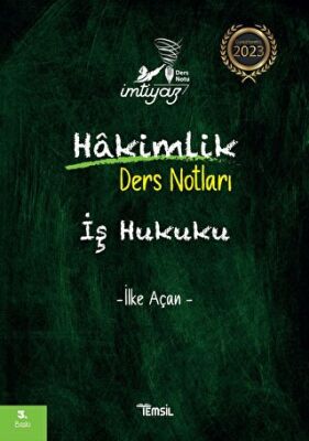 İmtiyaz İş Hukuku Hakimlik Ders Notları - 1