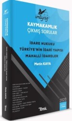 İmtiyaz Kaymakamlık Çıkmış Sorular İdare Hukuku – Türkiye’nin İdari Yapısı – Mahalli İdareler - Temsil Kitap
