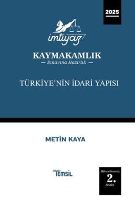 Temsil Kitap İmtiyaz Türkiye`nin İdari Yapısı Kaymakamlık Konu Anlatım Kitabı - 1