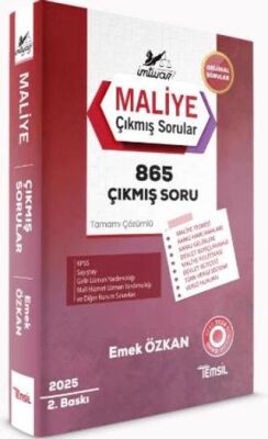 Temsil Kitap İmtiyaz Maliye Çıkmış Sorular - 1