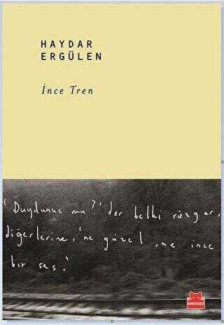 İnce Tren - Kırmızı Kedi Yayınevi