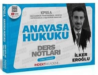 İndeks Akademi Yayıncılık KPSS A Grubu Anayasa Hukuku Video Ders Notları - 1