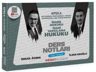İndeks Akademi Yayıncılık KPSS A Grubu İdare ve İdari Yargılama Hukuku Video Ders Notları - 1