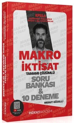 İndeks Akademi Yayıncılık 2024 KPSS A Grubu Makro İktisat Soru Bankası ve 10 Deneme Çözümlü - 1