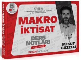 İndeks Akademi Yayıncılık KPSS A Grubu Makro İktisat Video Ders Notları - 1