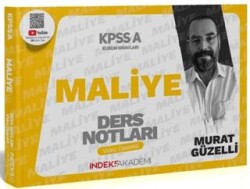 İndeks Akademi Yayıncılık KPSS A Grubu Maliye Video Ders Notları - İndeks Akademi Yayıncılık