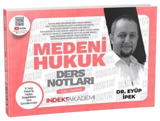 İndeks Akademi Yayıncılık 2025 KPSS A Grubu Medeni Hukuk Video Ders Notları - 1