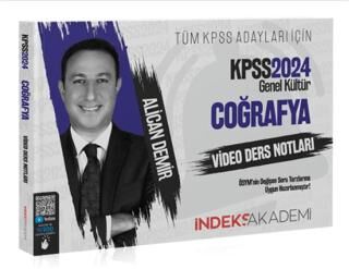 İndeks Akademi Yayıncılık 2024 KPSS Coğrafya Video Ders Notları - 1