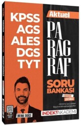 KPSS MEB-AGS ALES DGS TYT Aktüel Paragraf Soru Bankası Çözümlü - İndeks Akademi Yayıncılık