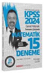 İndeks Akademi Yayıncılık 2024 KPSS Matematik 15 Deneme Çözümlü - İndeks Akademi Yayıncılık