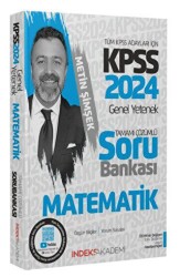İndeks Akademi Yayıncılık 2024 KPSS Matematik Soru Bankası Çözümlü - İndeks Akademi Yayıncılık