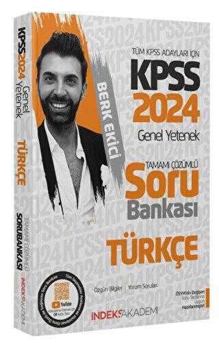 İndeks Akademi Yayıncılık 2024 KPSS Türkçe Soru Bankası Çözümlü